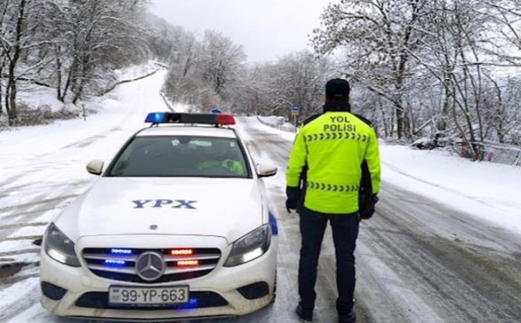 DYP hava şəraiti ilə bağlı sürücülərə xəbərdarlıq etdi 