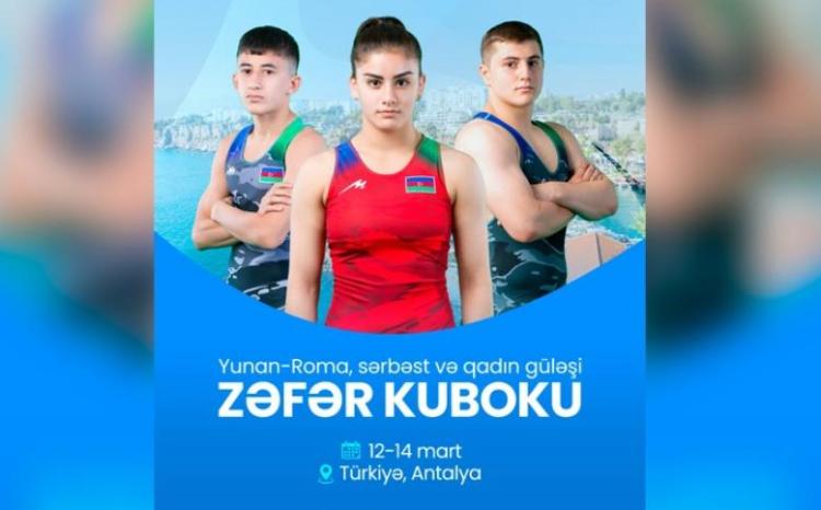 Azərbaycan güləşçiləri "Zəfər kuboku"nda iştirak edəcəklər 