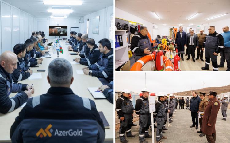 ЗАО «AzerGold» провело интерактивное мероприятие, посвященное Всемирному дню гражданской обороны 