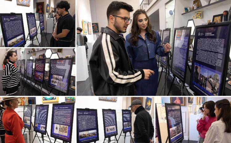 В Русском доме в Баку состоялось открытие выставки «Казачество на страже рубежей Отечества» 