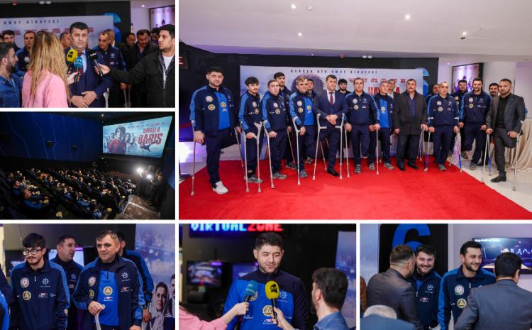 The presentation of the film "Hayatla Barış" was held at "CineMastercard" with the Amputee Football Public Association 