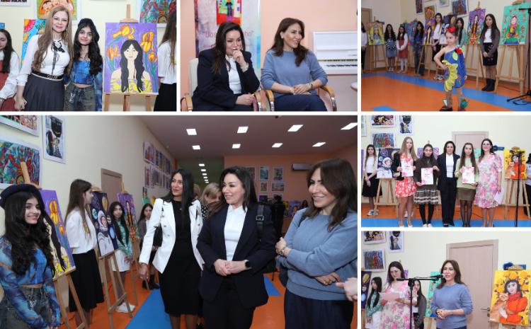 "Xəyalımdakı mən" adlı sərgisinin açılış mərasimi keçirilib - FOTO