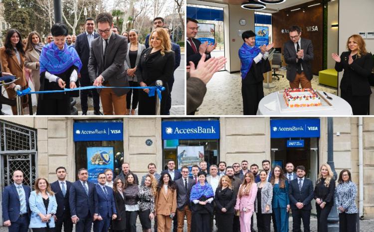 AccessBank və Visa Azərbaycanda açılan ilk kobrend filialında ağıllı kartomat təqdim etdilər 