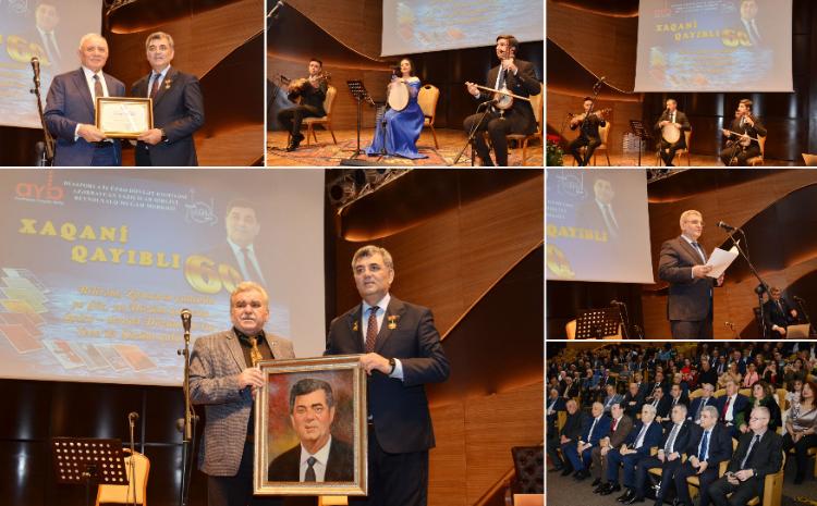 Xaqani Qayıblının 60 illik yubileyi qeyd edilib 