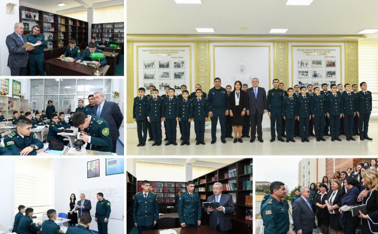 Professor Misir Mərdanov DSX Xüsusi Məktəbinin qonağı olub - VİDEO