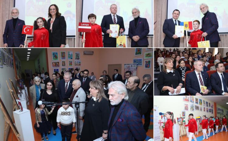 "Dostluğun sehri" VI Beynəlxalq Onlayn Uşaq Rəsm Müsabiqəsi - FOTO