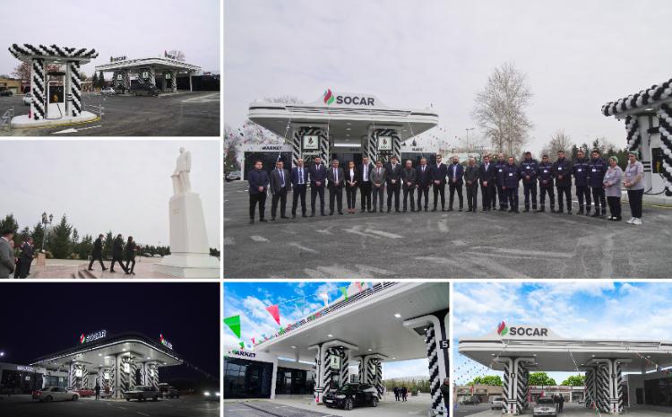 В Агдаше сдана в эксплуатацию 60-я АЗС под брендом SOCAR 