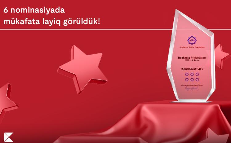 Kapital Bank стал победителем в шести номинациях 