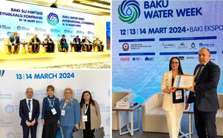 Сотрудники БГУ выступили на Baku Water Week 
