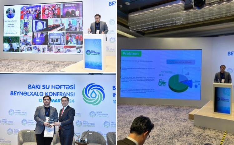 Проект сотрудника БГУ стал победителем Baku Water Week 