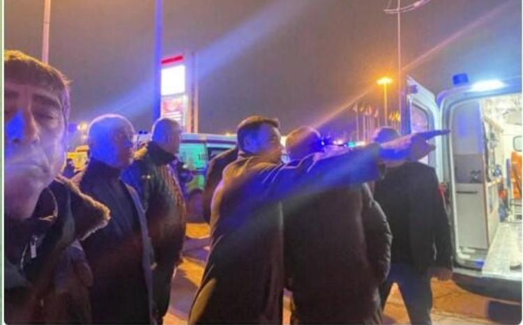 Emin Ağalarov hadisə yerindədir 