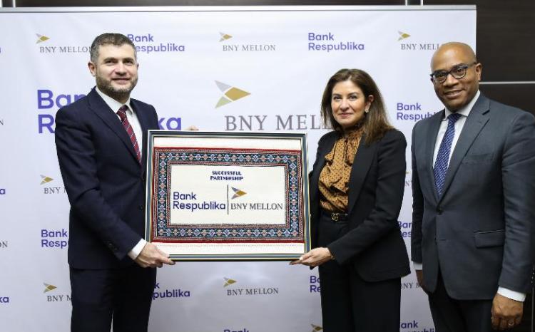 Bank Respublika və Bank of New York Mellon rəhbərliyi arasında görüş keçirilib 