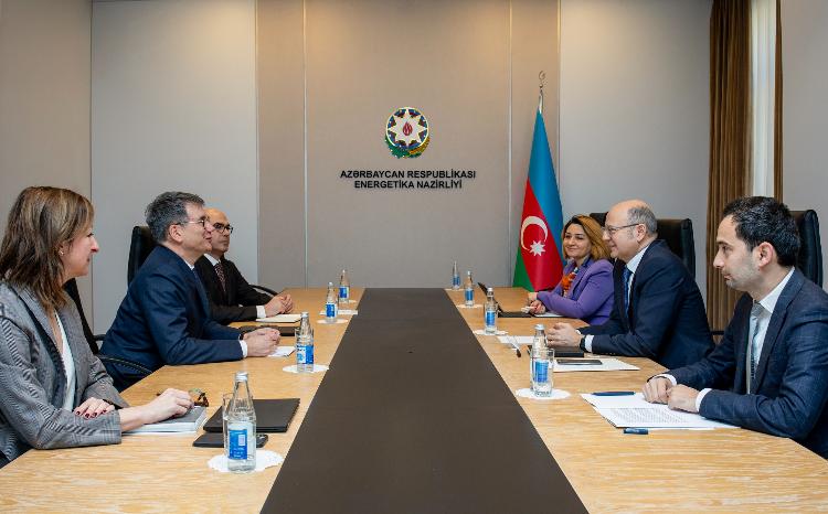 Energetika naziri Pərviz Şahbazov TAP-ın icraçı direktoru ilə görüşüb 