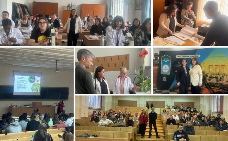 Преподаватель БГУ прочла лекцию в Ясском университете им. Александру Иоана Кузы 