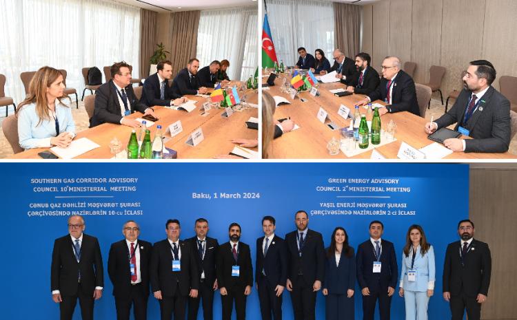 SOCAR-ın prezidenti Rumıniyanın energetika naziri ilə görüşüb 