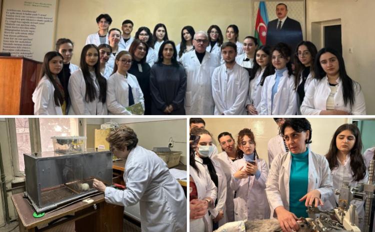 Студенты БГУ побывали в Институте физиологии 