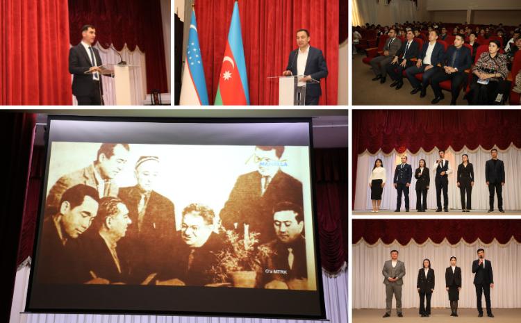 В Ташкенте состоялось мероприятие, посвящённое Магсуду Шейхзаде 