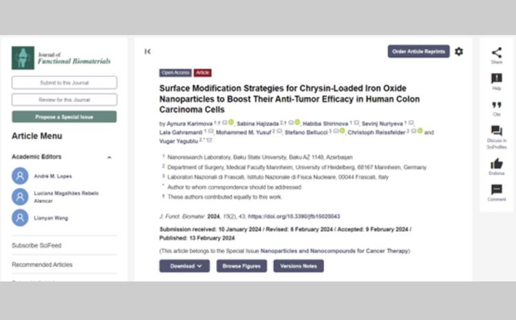 Ученые БГУ продолжают исследования с учеными  Германии и Италии 