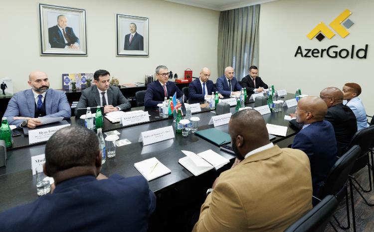 В ЗАО «AzerGold» состоялась встреча с кенийскими бизнесменами 