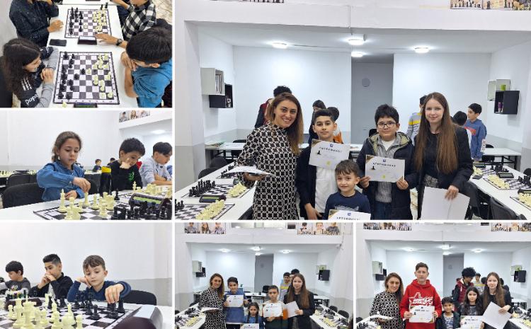 В Шахматном клубе «Белый конь» прошли соревнования среди детей 