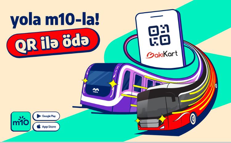 "BakıKART" artıq m10-da! 