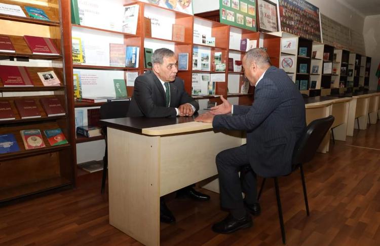 İlham Məmmədov Yevlaxda vətəndaşlarla görüş keçirib 