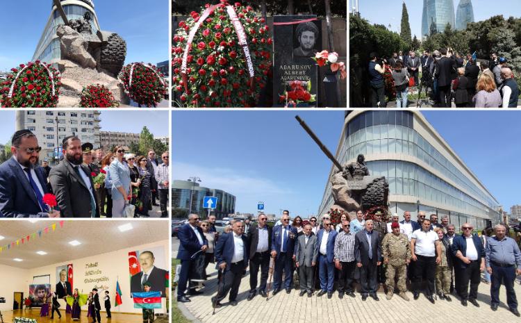 Albert Aqarunovun xatirəsi anılıb 