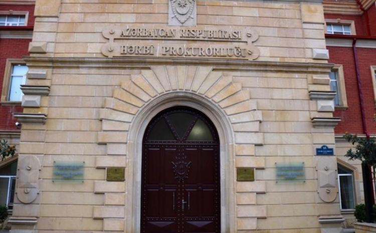 Qubadlıda hərbi qulluqçumuzun yaralanması faktı ilə bağlı cinayət işi açılıb 