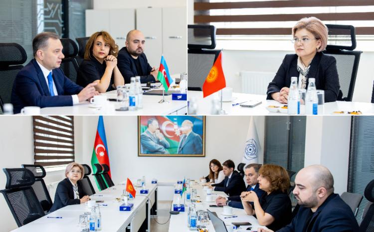 Nazir müavini Samir Məmmədov Qırğız Respublikasının rəqəmsal inkişaf naziri ilə görüşüb 