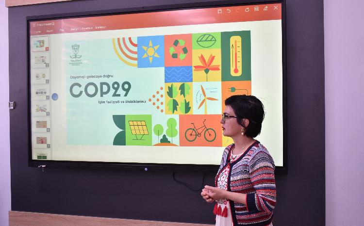 В БГУ проведен тренинг «Роль молодежи в переходном периоде на зеленую энергию» 