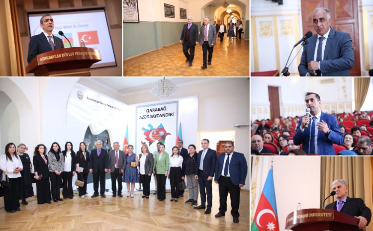 ADPU-da türk professorun məruzəsi dinlənilib: Ali təhsildə ölçmə və qiymətləndirmədə yeni çağırışlar 