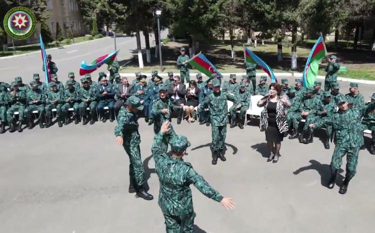 "Sərhəd" hərbi-idman oyunlarının final mərhələsinin açılış mərasimi keçirilib - VİDEO