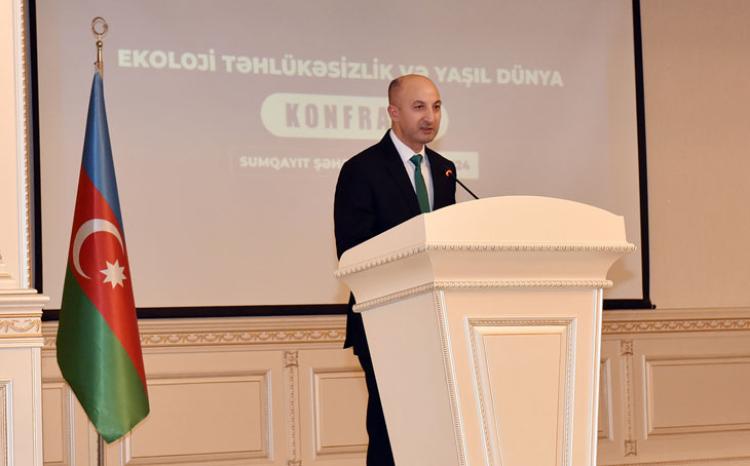 Ombudsmanın nümayəndələri "Ekoloji təhlükəsizlik və yaşıl dünya" adlı işgüzar konfransda iştirak ediblər 