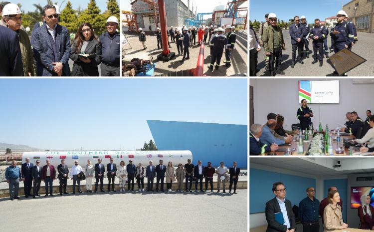Qlobal Metan Azaldılması təşəbbüsü çərçivəsində SOCAR və bp şirkətlərinin istehsalat sahələrinə səfərlər təşkil edilib 