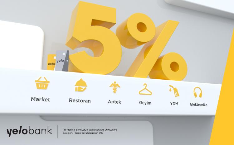 Получайте ещё больше кэшбэка с картами Yelo! 