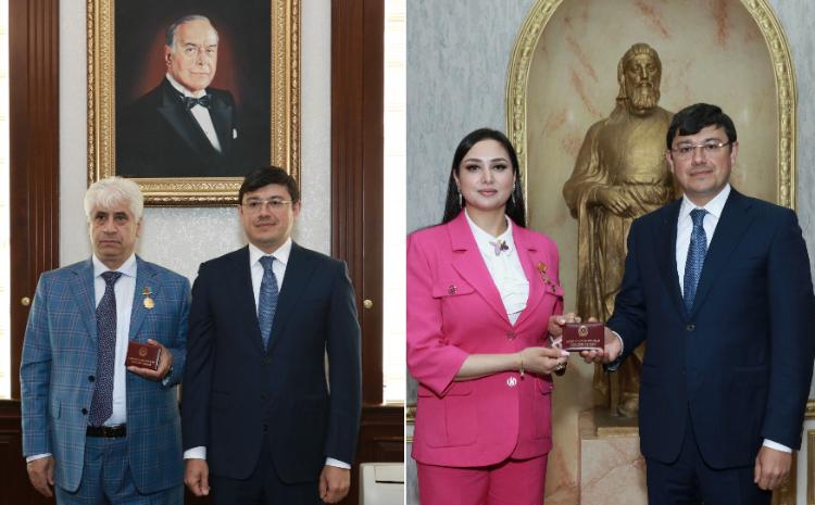 Вагифу Мамишеву вручена юбилейная медаль "100-летие Гейдара Алиева (1923-2023)" 