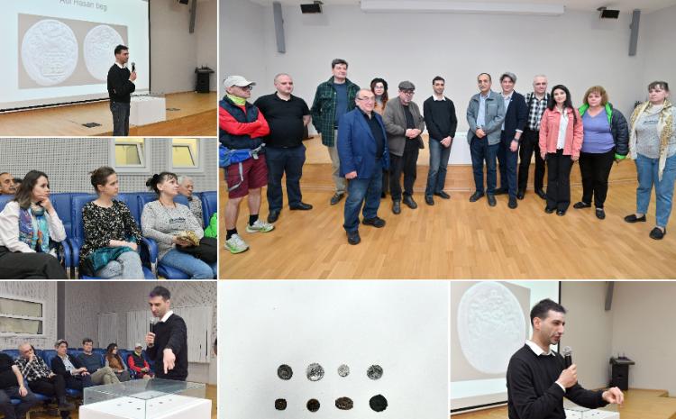 Новая лекция нумизмата Рустама Гусейнова вызвала большой интерес 