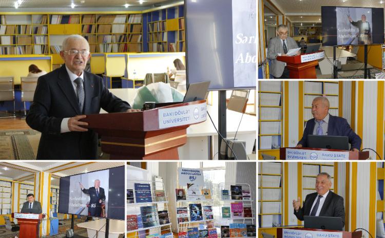 В БГУ отметили 85-летний юбилей профессора Сархаддина Абдуллаева 