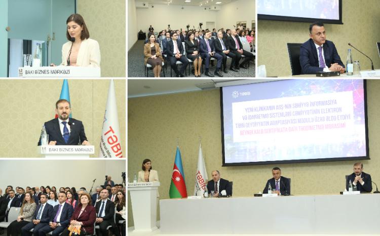 TƏBİB-in tabeliyində fəaliyyət göstərən Yeni Klinika Azərbaycanda ilk dəfə HIMSS beynəlxalq akkreditasiya sertifikatını əldə edib 