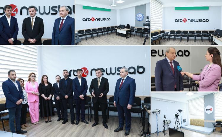 В БГУ открылась студия «NewsLab» телевидения ARB 24 