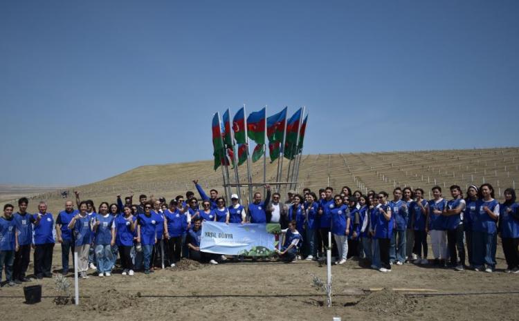 BDU və ETSN-in təşkilatçılığı ilə ağacəkmə aksiyası 