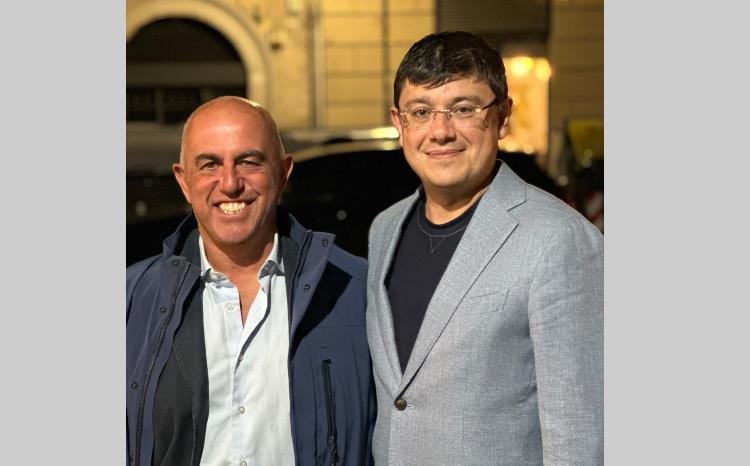 Председатель комитета встретился в Италии с внуком Джахангир бека Кязымбейли 