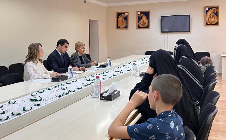 Suriyadan repatriasiya olunmuş vətəndaşlarımızın hüquqlarının təmini vəziyyəti yerində araşdırılıb 