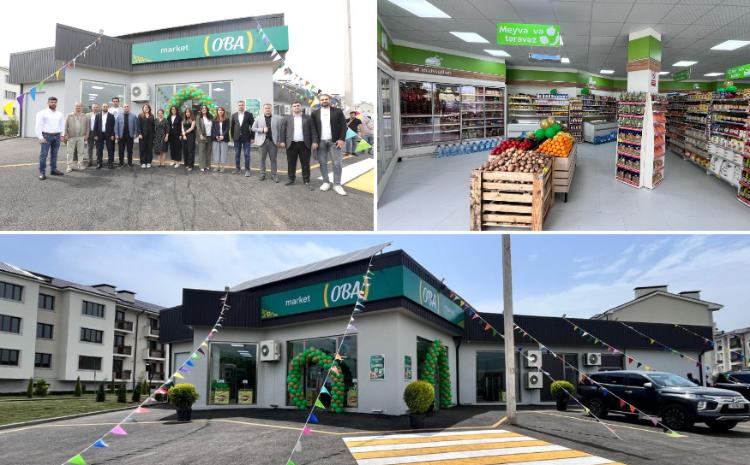 Xocalının ilk marketi "OBA" oldu 