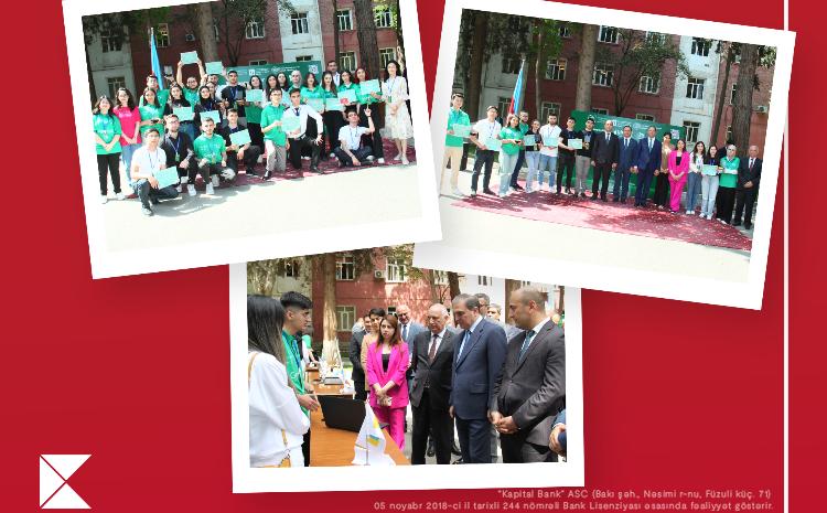 При поддержке Kapital Bank состоялся конкурс «GreenTech: стартапы и зеленые технологии» 