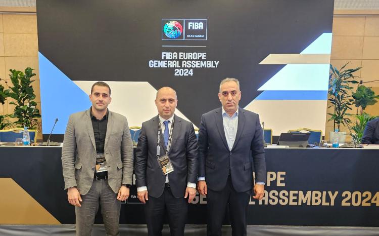 FİBA -nın Sloveniyada keçirilmiş assambleyasında federasiya rəsmilərimiz də yer alıblar 