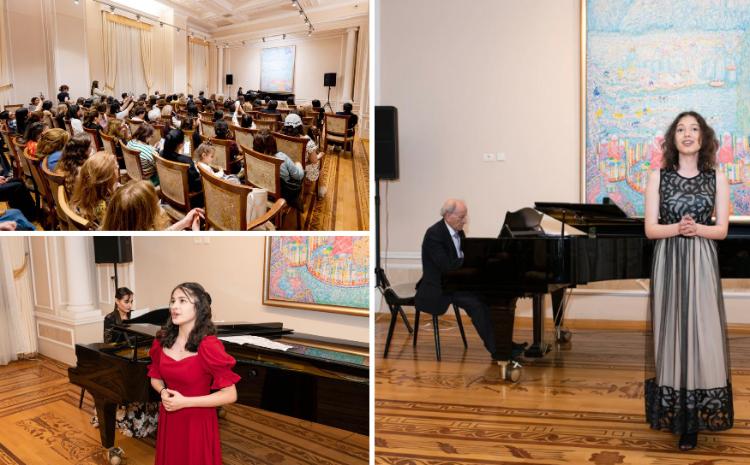 Gənc istedadlar Milli İncəsənət Muzeyində yaz konserti təqdim etdilər 