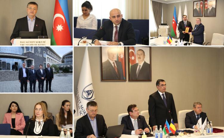 Delegation from Black Sea Universities Network visits Baku Higher Oil School 