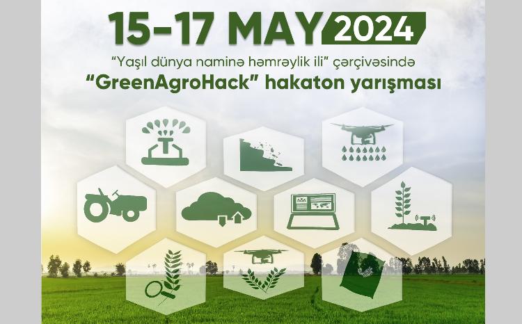 “Caspian Agro 2024” sərgisi çərçivəsində "GreenAgroHack" hakaton yarışması keçiriləcək 