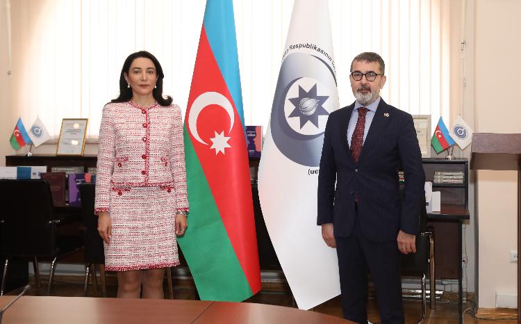 Ombudsman Səbinə Əliyeva TİHEK-in sədri Muharrem Kılıçla görüşüb 
